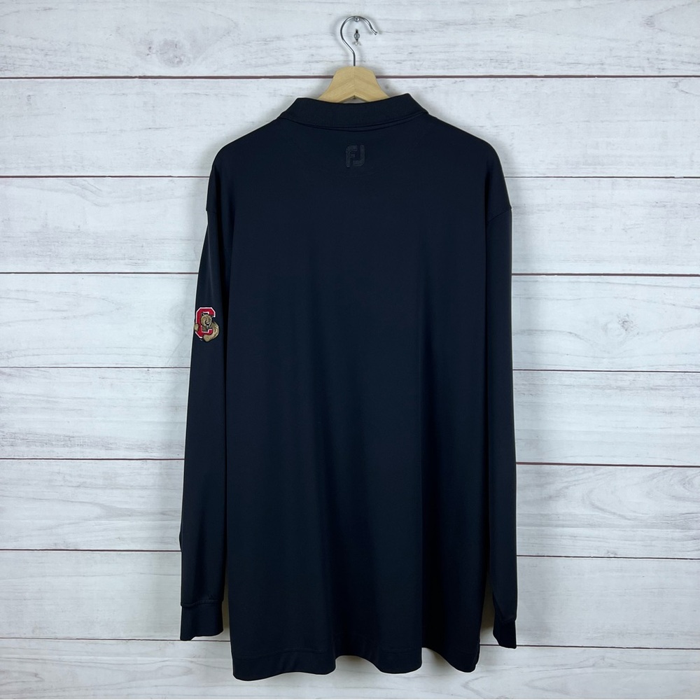 FootJoy Cornell Golf Long Sleeve Polo XL